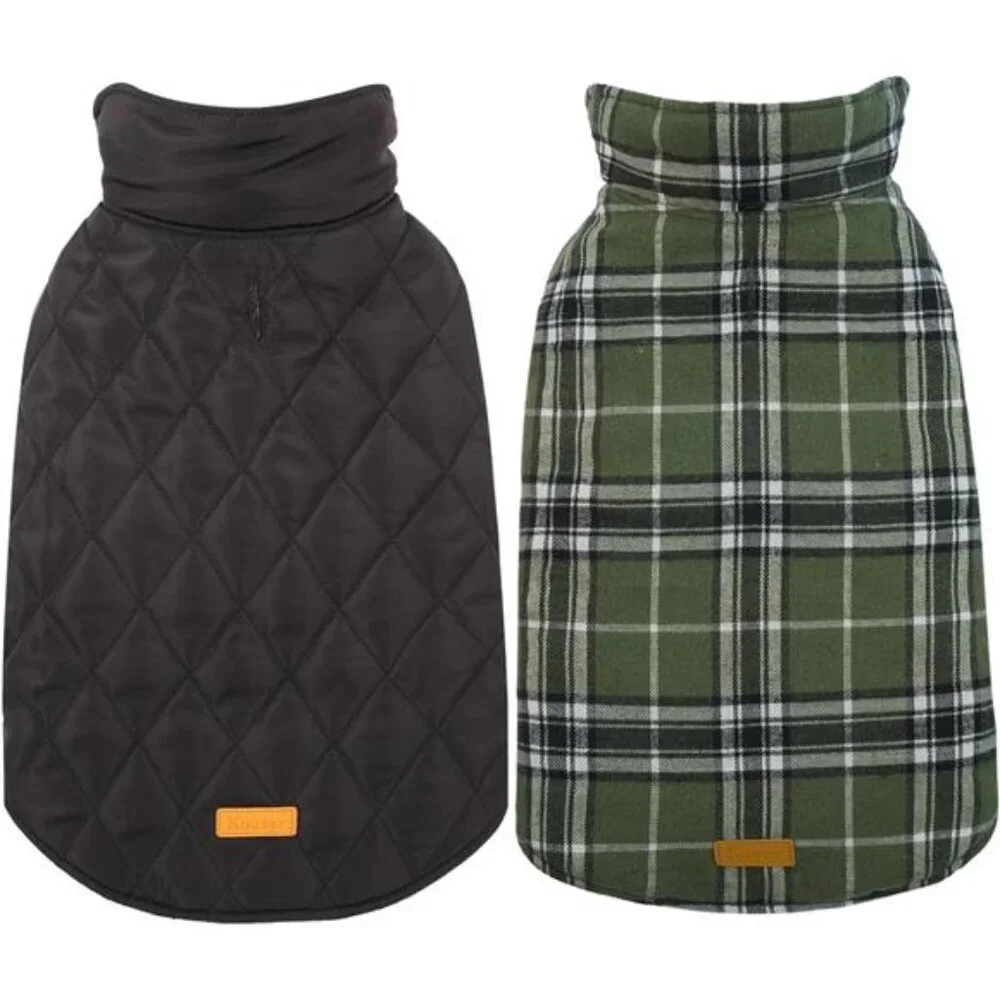 Warm Dog Coat, Waterproof Dog Coats for X-Small Dogs, Adjustable Durable